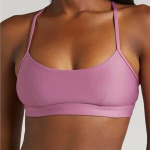 ALO AIRLIFT INTRIGUE BRA, SIZE XS, MULBERRY, *FLAWED*.